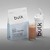 Bulk Basic Whey Protein Powder | Chocolate | 1.25 kg | 41 Servings | Up to 18g Protein per Serving | Low Sugar | Fast Absorbing Formula | Gym Supplement Supports Muscle Growth & Recovery - 3