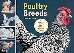 Books,Arts & Photography,Photography & Video Poultry Breeds: Chickens, Ducks, Geese, Turkeys: The Pocket Guide to 104 Essential Breeds Carol Ekarius