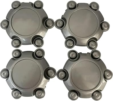 1 Set Wheel Hub Center Cover 2003 To 2011 DMAX 6Hole Compatible For ISUZU D-MAX