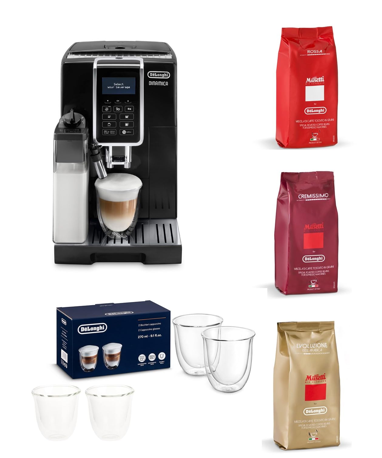 Amazon | De'Longhi (デロンギ) 全自動コーヒーマシン ディナミカ