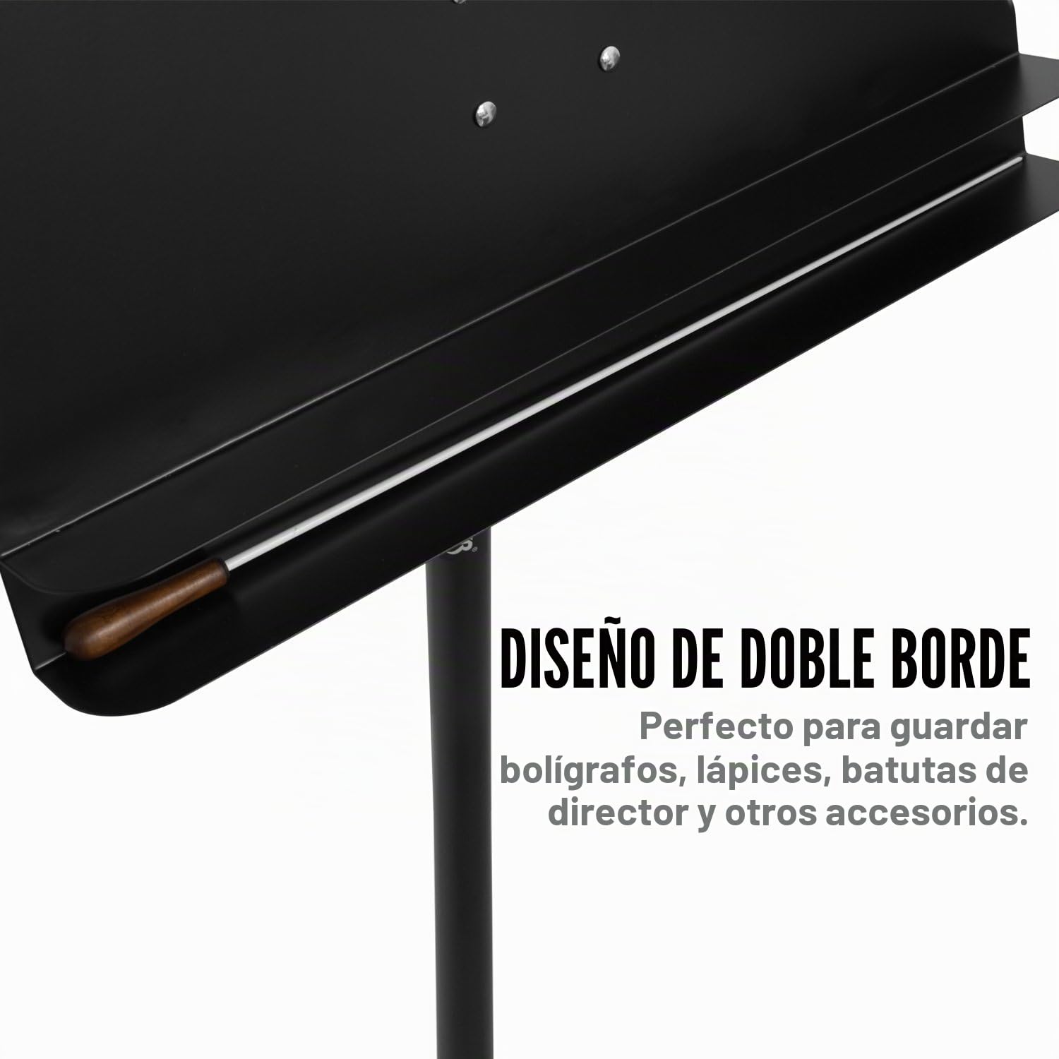 Tiger Soporte de Música para Orquesta de Labios Dobles