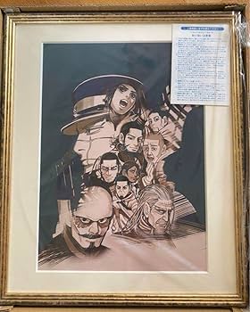ゴールデンカムイ キャスト複製サイン入り複製原画 全種類 新品未開封 8枚セット ゴールデンカムイ あにばーさる キャスト複製サイン入り複製原画
