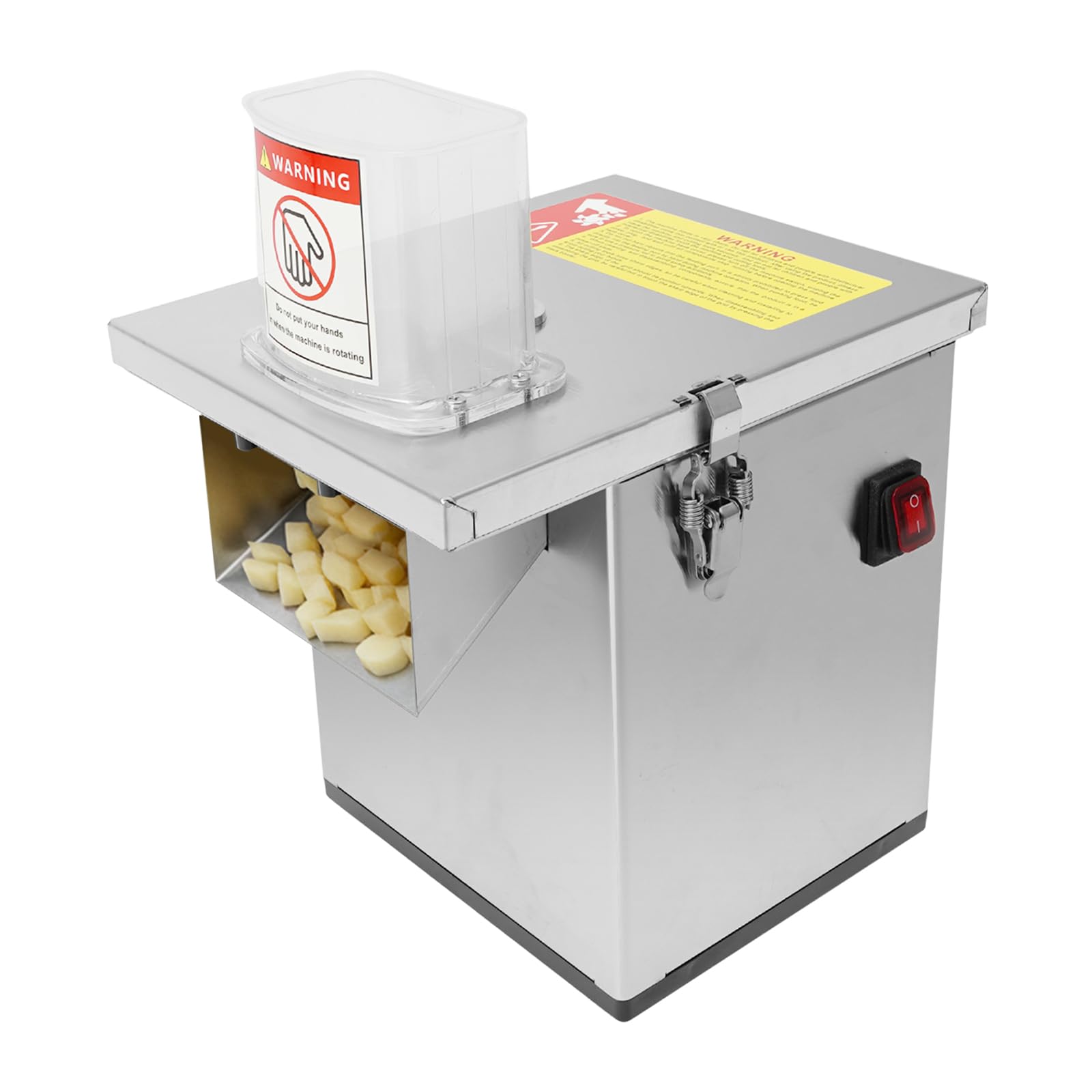 Elektrischer Gemüseschneider Multifunktion, Küchenhelfer mit 6 Aufsätzen für Schneiden, Hobeln, Reiben, Spargel, Salat, Haushalt Küche