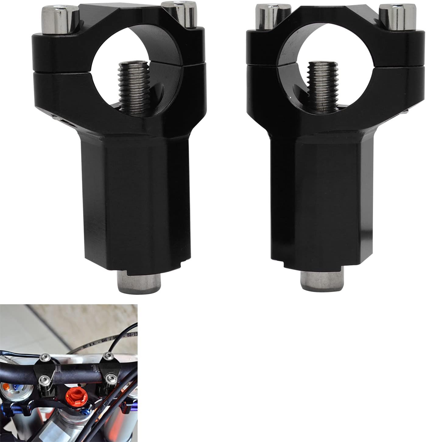 Réhausseur De Guidon SUZUKI LT 500 R / LT 250 / LT 80 - Neuf - Origine France