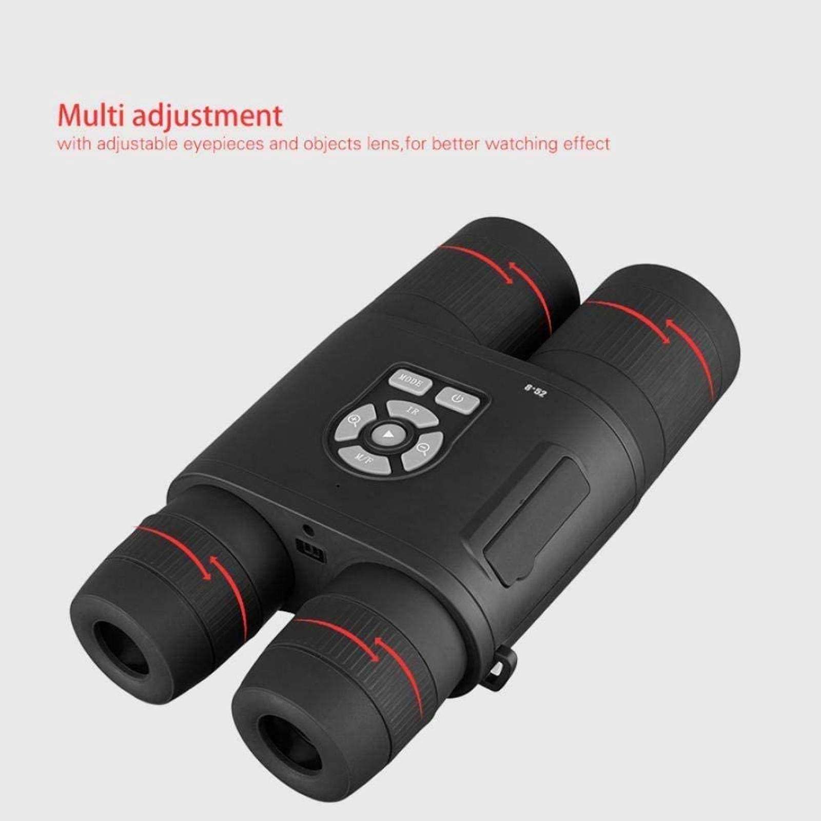 Amazon.co.jp: 8X52MmHd双眼鏡デイナイトビジョン望遠鏡