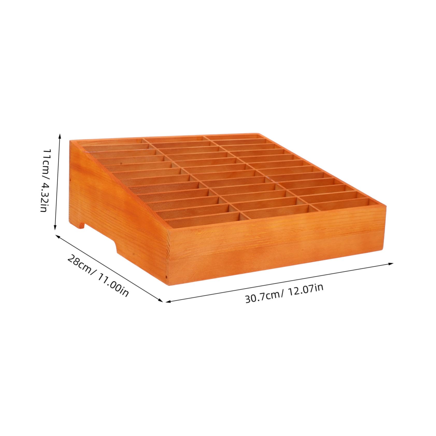 Scatola Porta Cellulari in Legno da Scrivania Scomparti Multipli | Organizer Desktop per Telefoni e Forniture, per Tavoli Riunione, Design Multicomparto per Ridurre Disordine
