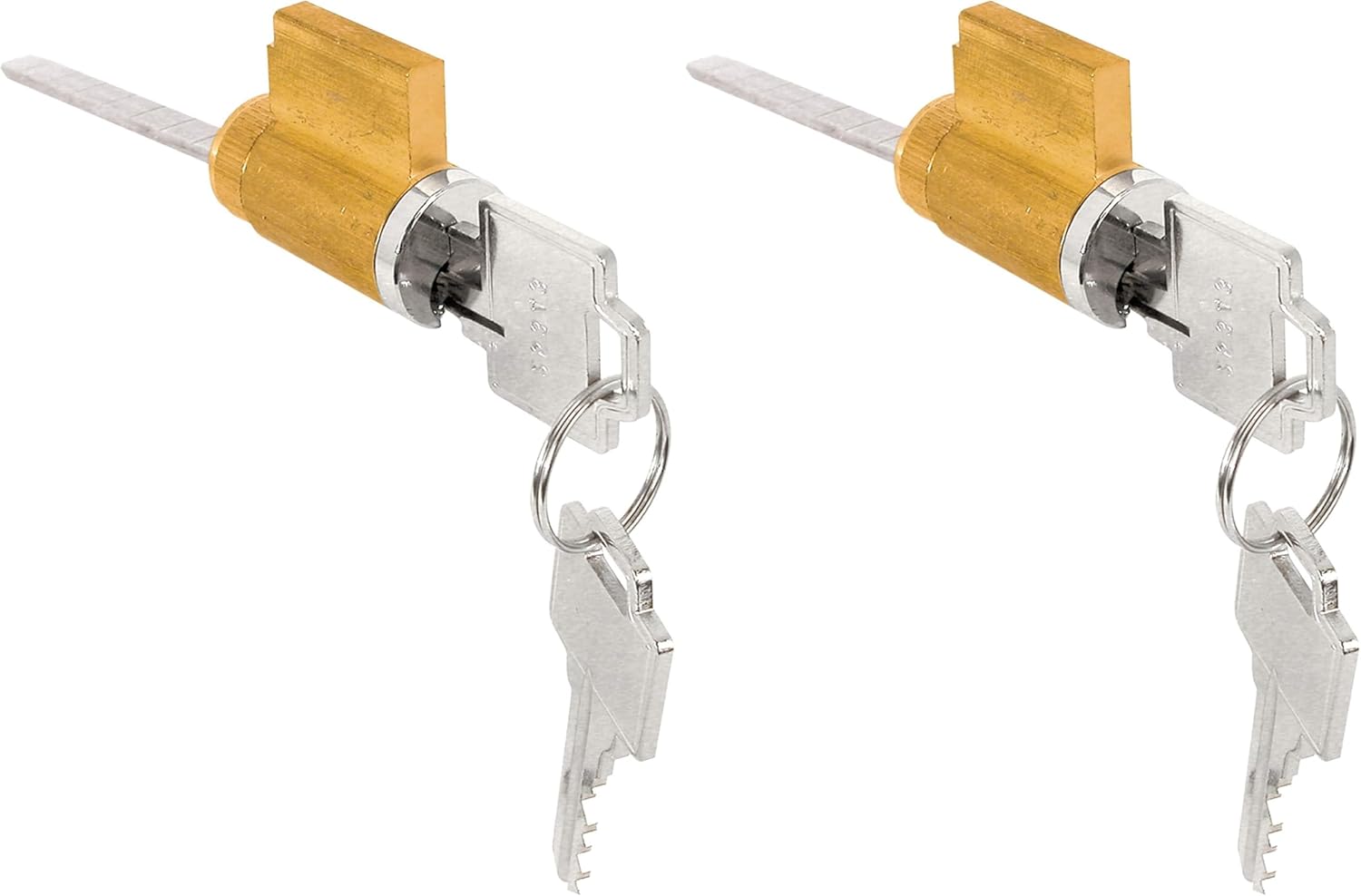 Prime-Line MP2000 Cylinder Lock, 1-7/8 in. Tailpiece, Fits Weiser, Kwikset and Weslock with 2 Keys (Single Pack) (Pack of 2)
