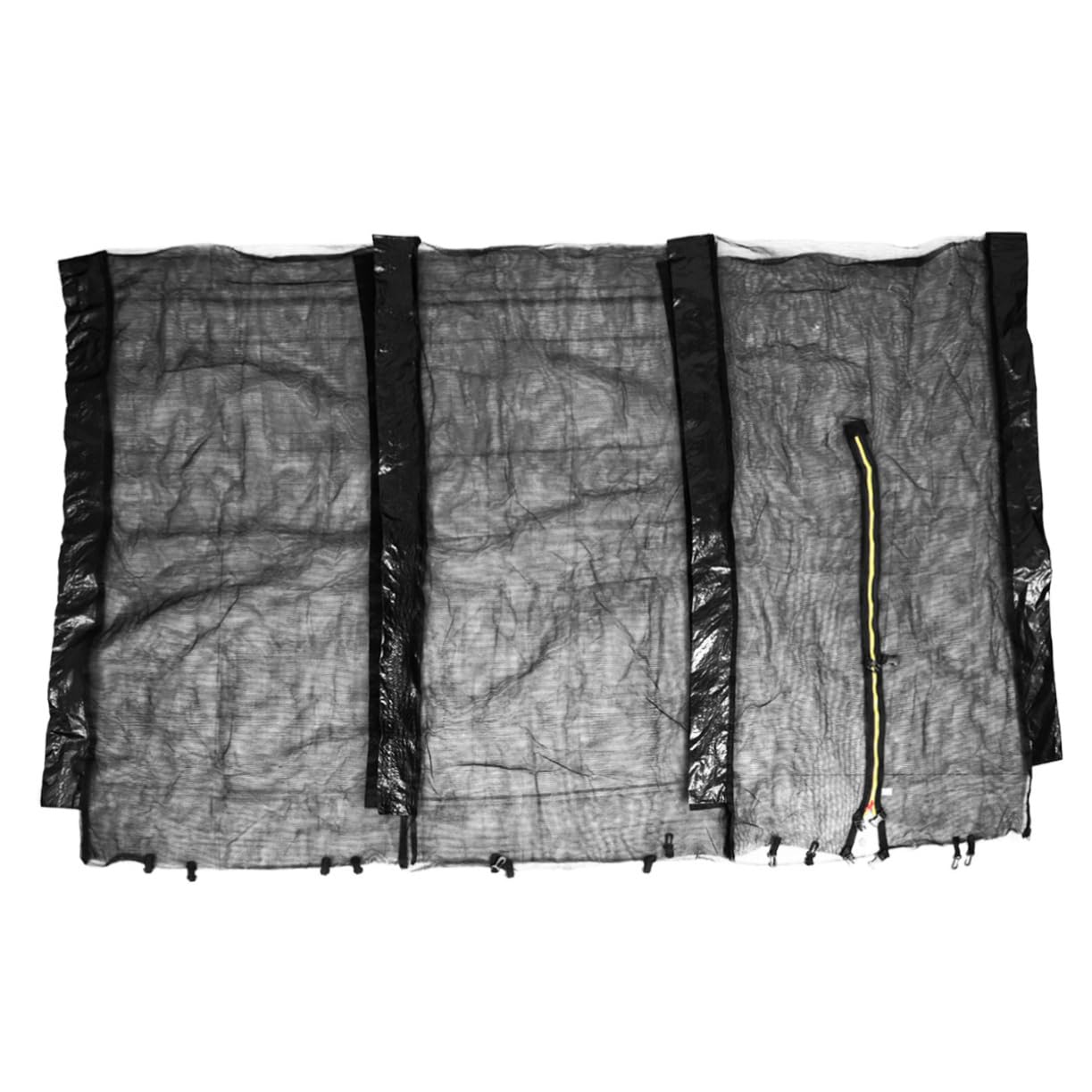 Abaodam Polyester Trampoline Net Enclosure Netting Zipper Quick-Lock Buckles Anti-Fall Net for Boys and Girls