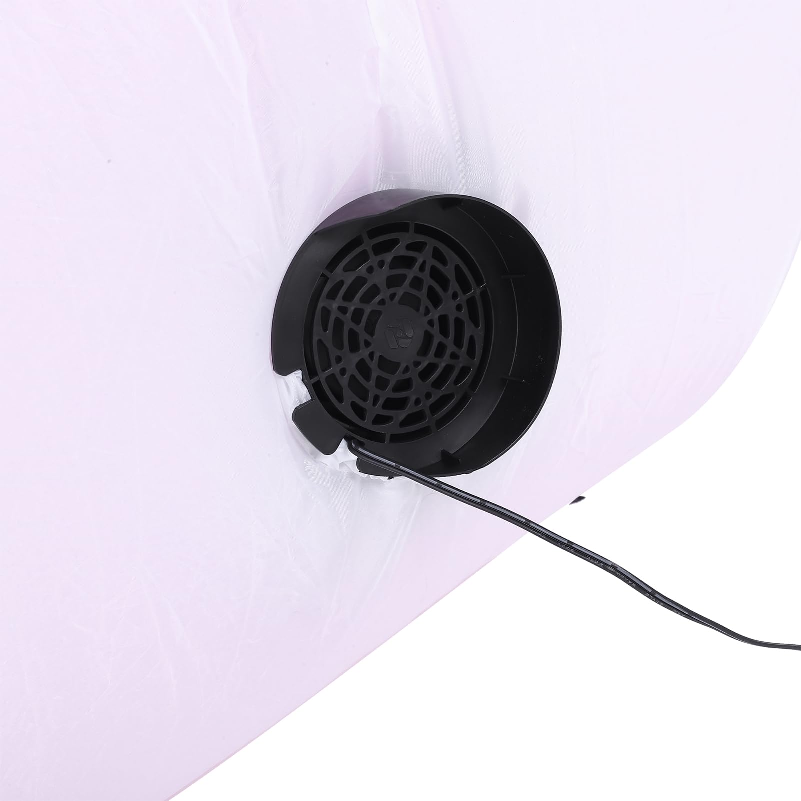 Generic 6,6 Fuß Aufblasbare Weihnachtsmütze, Aufblasbare Weihnachtsdekoration mit Ultrahellen LED-Lichtern und Langem Netzkabel, Hergestellt aus Wasserfestem 190T-Polyester (EU-Stecker 220–240 V)