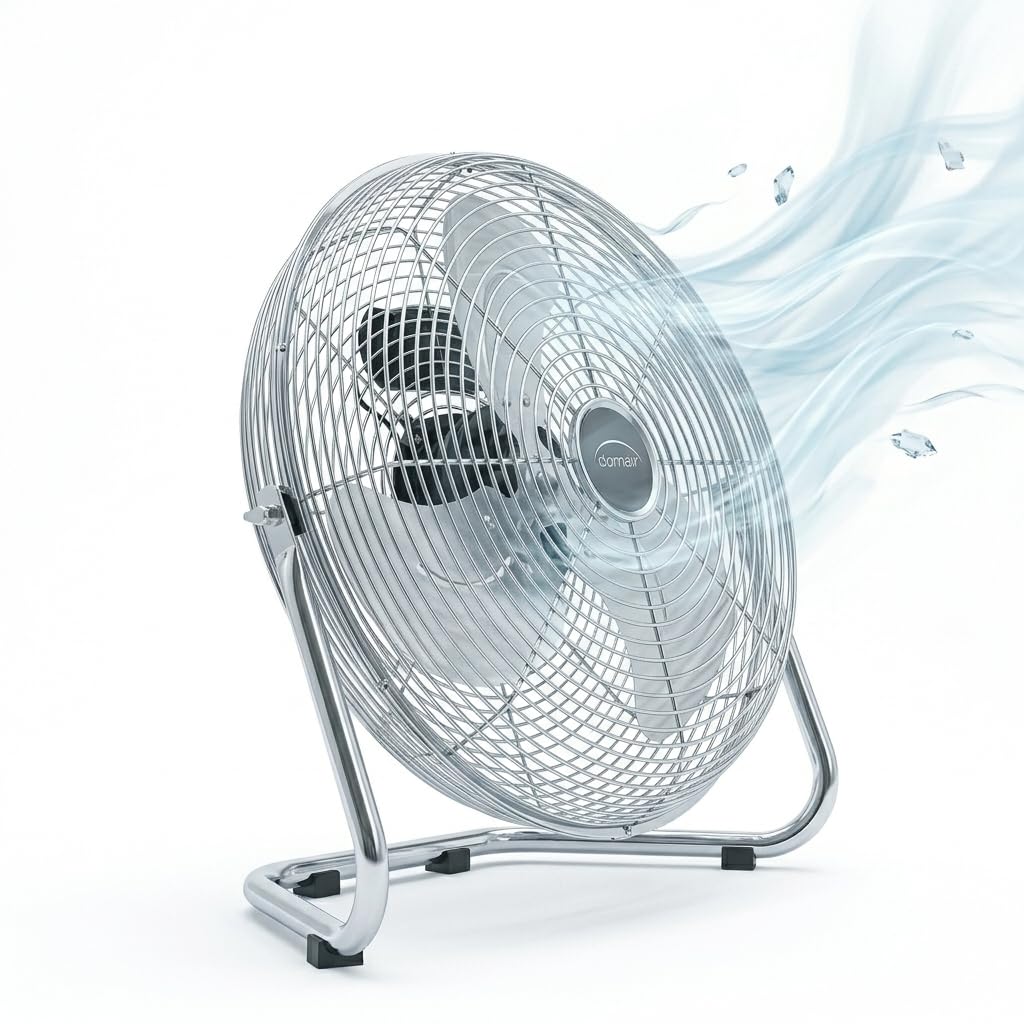 Ventilateur Coolbreeze 4000 40 Cm Chrome, Métallique - Ventilateur