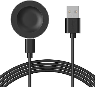 شاحن من موجست بتقنية USB، متوافق مع ساعات هواوي الذكية GT4 و GT3 و GT2 برو وووتش 4 و 3 والتيميت، بمنفذ واحد