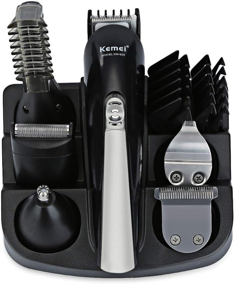 Hair Clipper Electric 11-In-1 Multi Grooming Kit for Hair, Beard And Body, with 4 Guide Combs/Hair Clippers/Beard Trimmers for Men/Electric Shavers/Nose Ear Trimmers