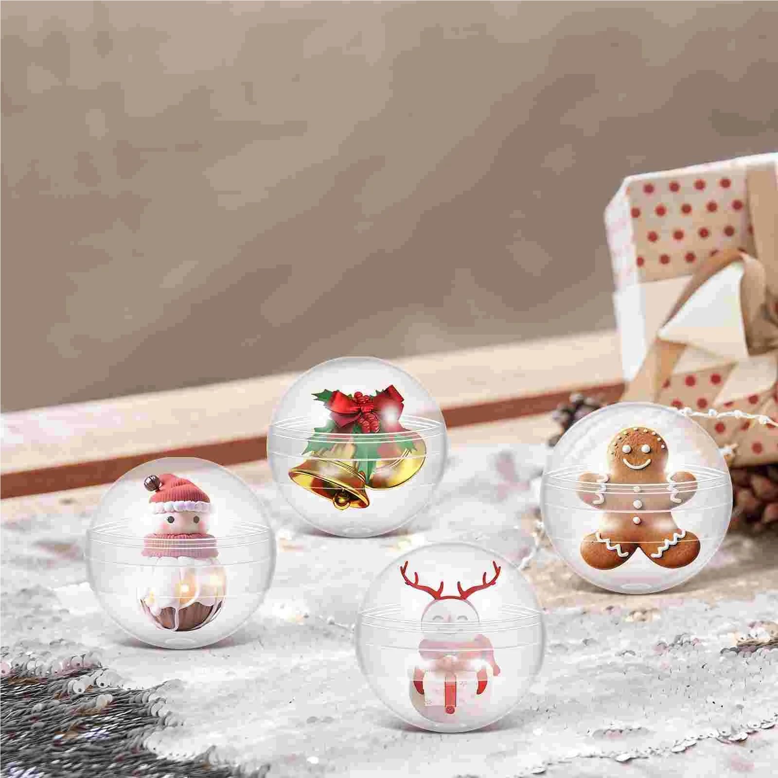 Capsule per distributori automatici, 150 pezzi, trasparenti, rotonde da 35 mm, in plastica, riempibili, per giocattoli, scatole regalo, palline vuote per feste, compleanni, decorazioni per caramelle