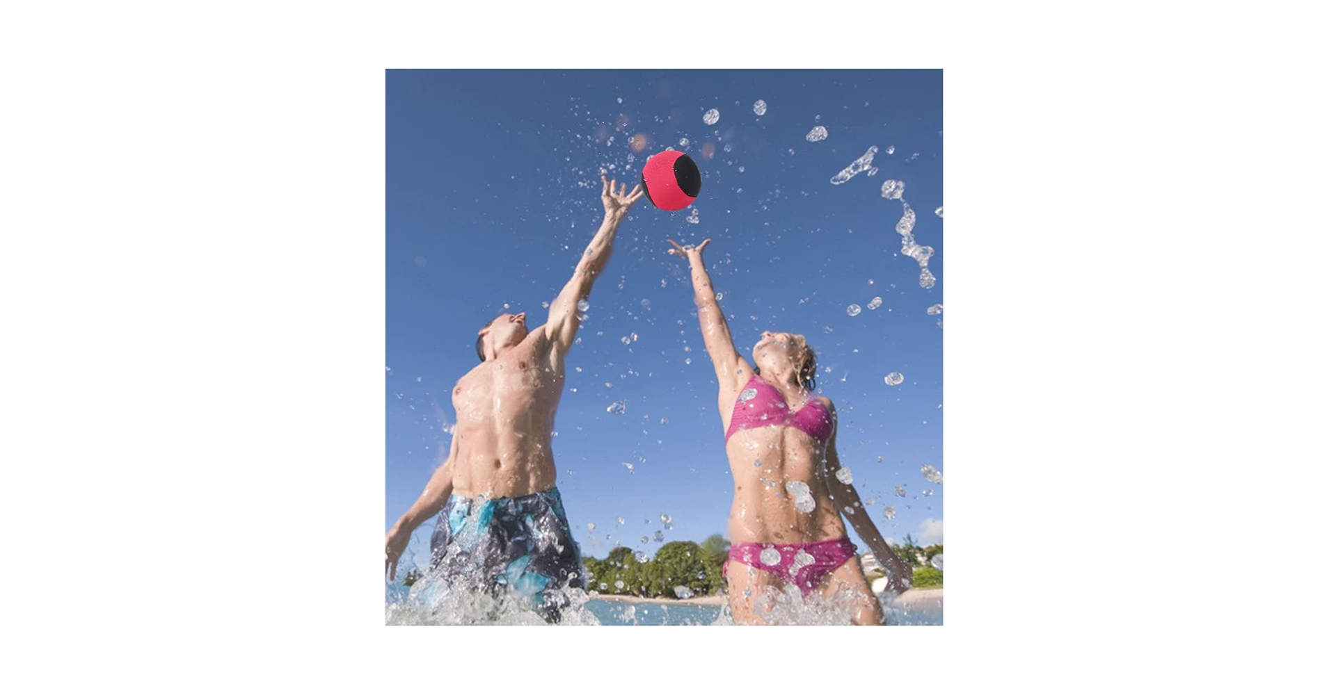 Amazon.co.jp: 水跳ねるボール、水跳びボール、サーフボール、水