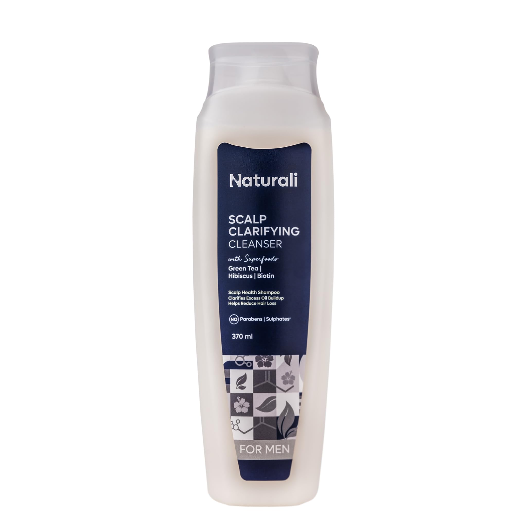 Naturali Scalp Clarifying Anti-Dandruff Shampoo with Green Tea & Biotin