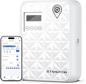 Waterless Essential Oil Diffuser, Hotel Scent Diffuser, Essential Oil Diffuser Large Room Up to 3000 Sq.Ft, 500mL Capacity Home Diffusers for Large Home, Whole House Air Freshener (White)