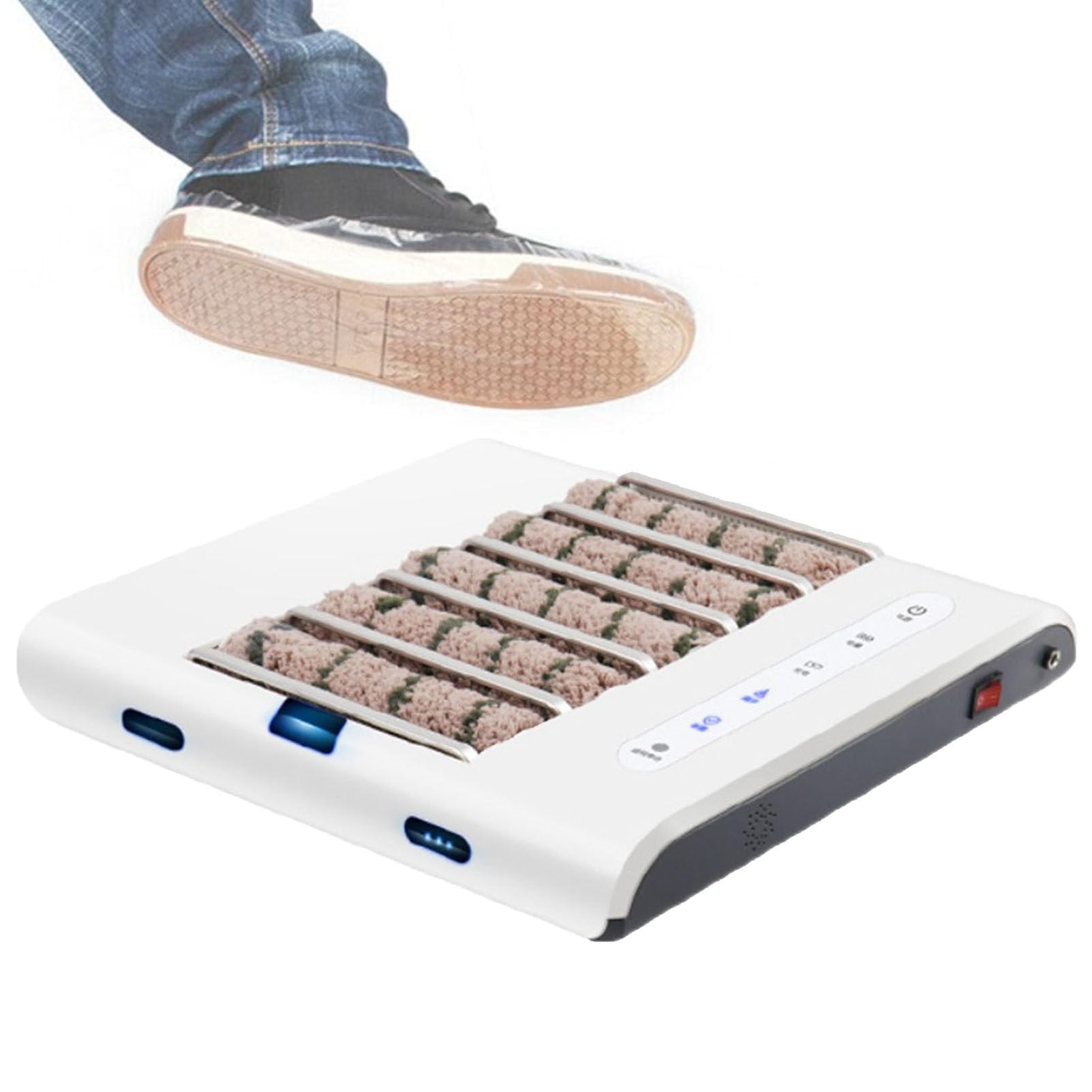 Máquina automática de limpieza de suela de zapatos, equipo inteligente de cepillado de agua para uso doméstico y clínico, limpiador inteligente de zapatos de inducción