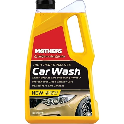 Mothers 05664-6 California Gold Car Wash - 64 oz., (Pack of 6)