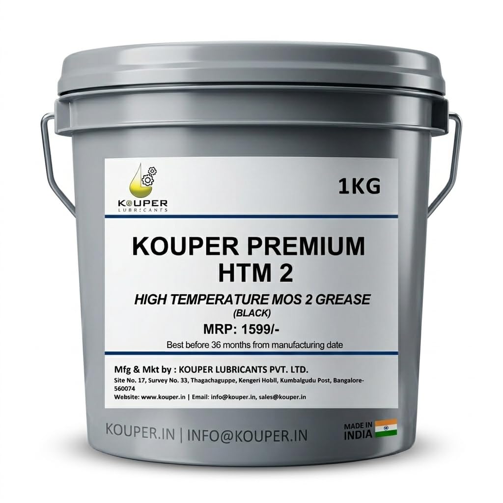 KOUPER HTM2 High Temperature MOS2 Grease Black (Pack of 1, 1KG)-picture-19