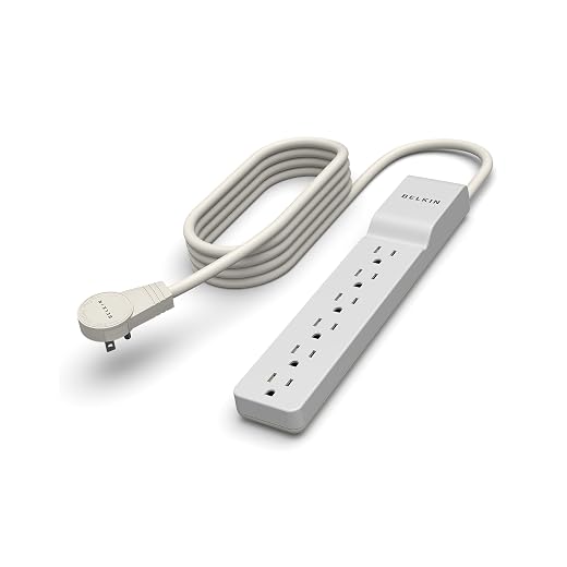 Belkin 6 Outlet Surge Protector for Home/Office, BE106000-06R