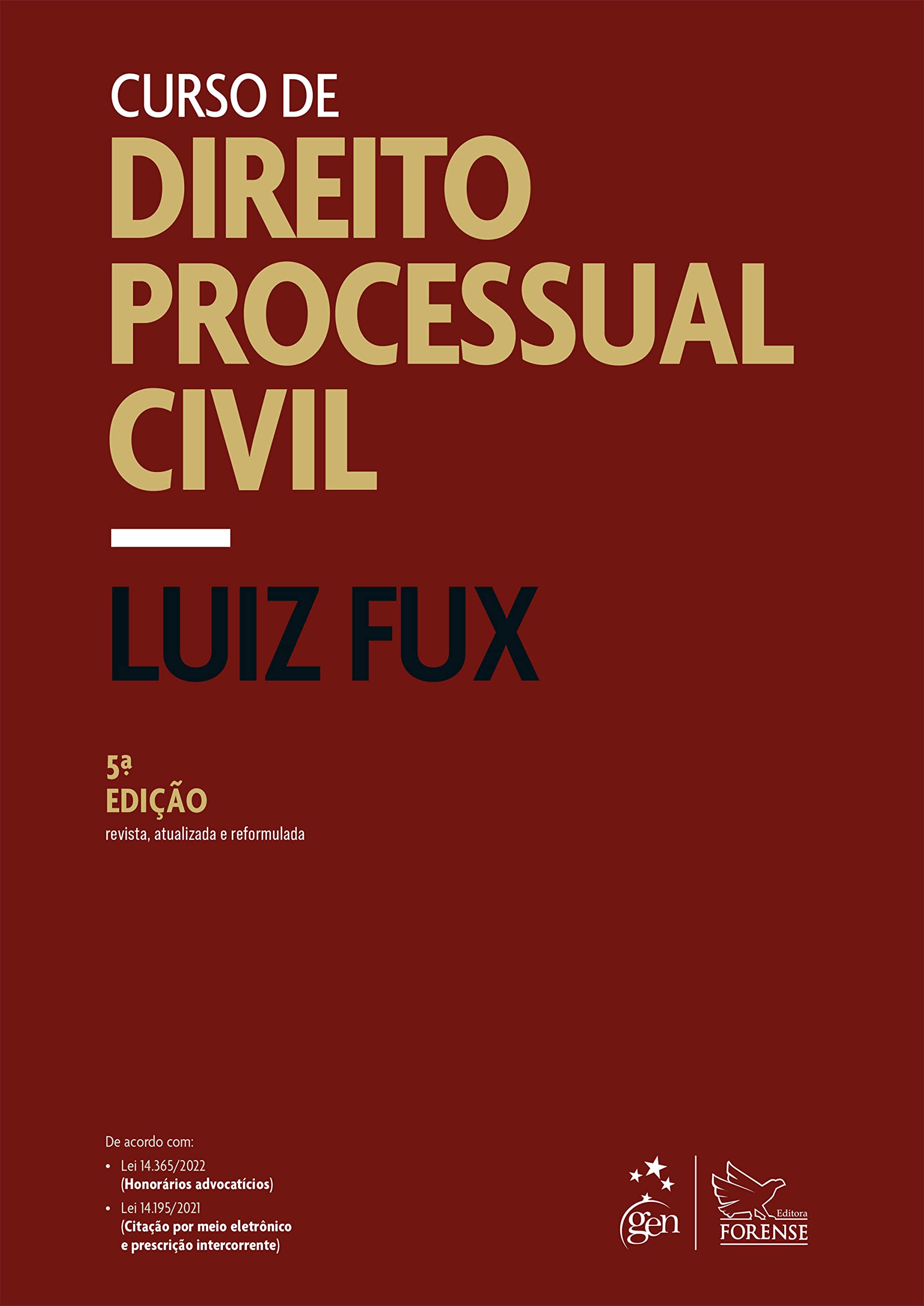 Capa de Curso de Direito Processual Civil