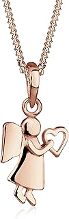 Elli Halskette Damen Engel Herz Talisman in 925 Sterling Silber
