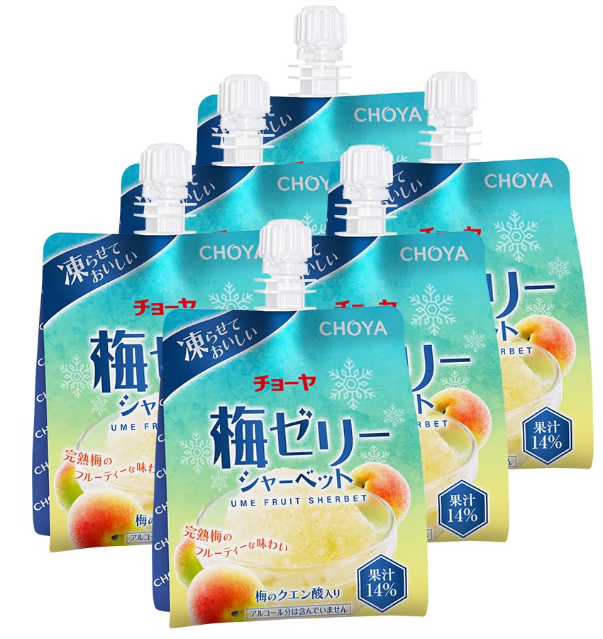 Amazon.co.jp: チョーヤ 凍らせる梅ゼリー 『 梅ゼリー シャーベット
