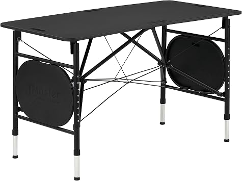 Master Massage Equipment Mars Foldable and Portable Athlete Support Hub and Sports Training Treatment Recovery Station Desk & Kinesiology Taping Table-Lightweight only 22lbs