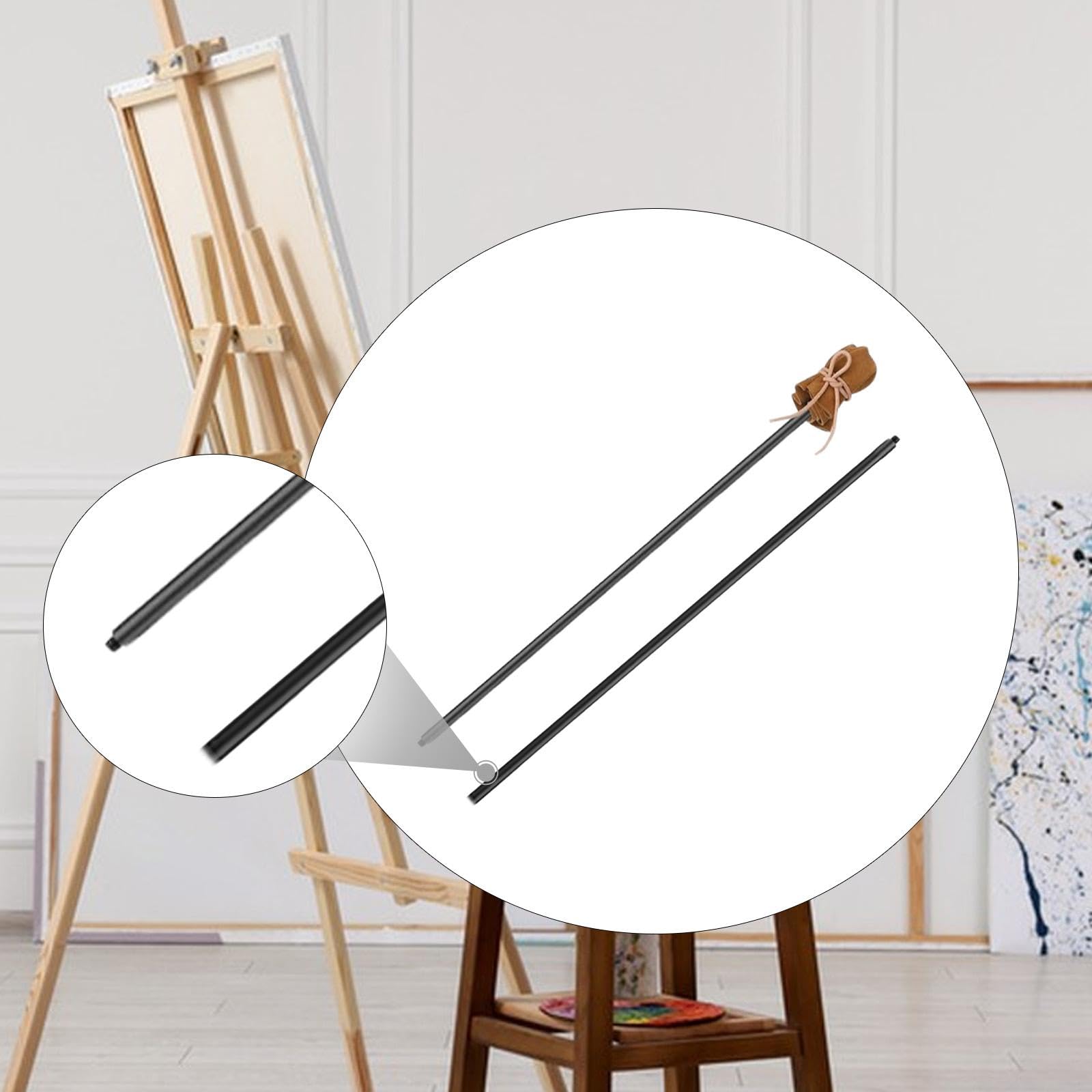 Apoyabrazos Stick Que Mejora La Precisión Y La Comodidad. Reposamanos para Pintura Al óleo.