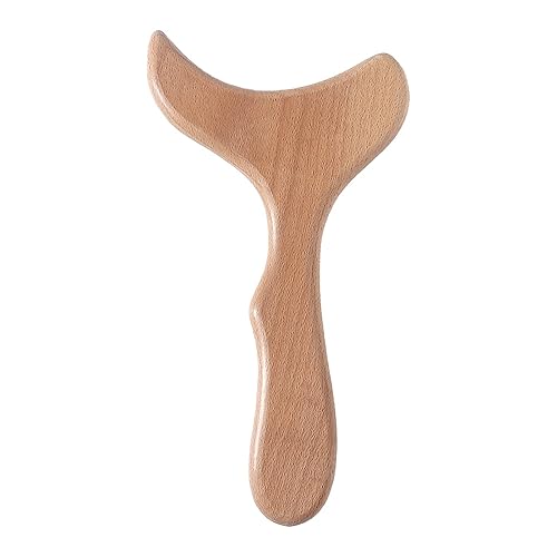 Miniatura 1 de Herramienta de drenaje linfático de madera, paleta de masaje profesional Gua Sha, tejido suave, esculpir el cuerpo, liberación muscular