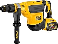 Vista 2 de DEWALT Taladro de martillo giratorio SDS MAX de 60V, inalámbrico, 1 3/4 in., (2) baterías (DCH614X2)