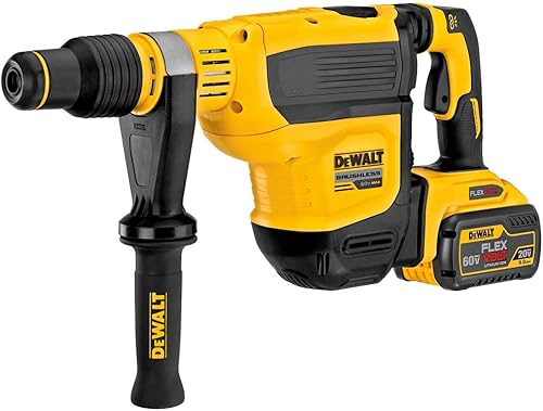 Miniatura 2 de DEWALT Taladro de martillo giratorio SDS MAX de 60V, inalámbrico, 1 3/4 in., (2) baterías (DCH614X2)