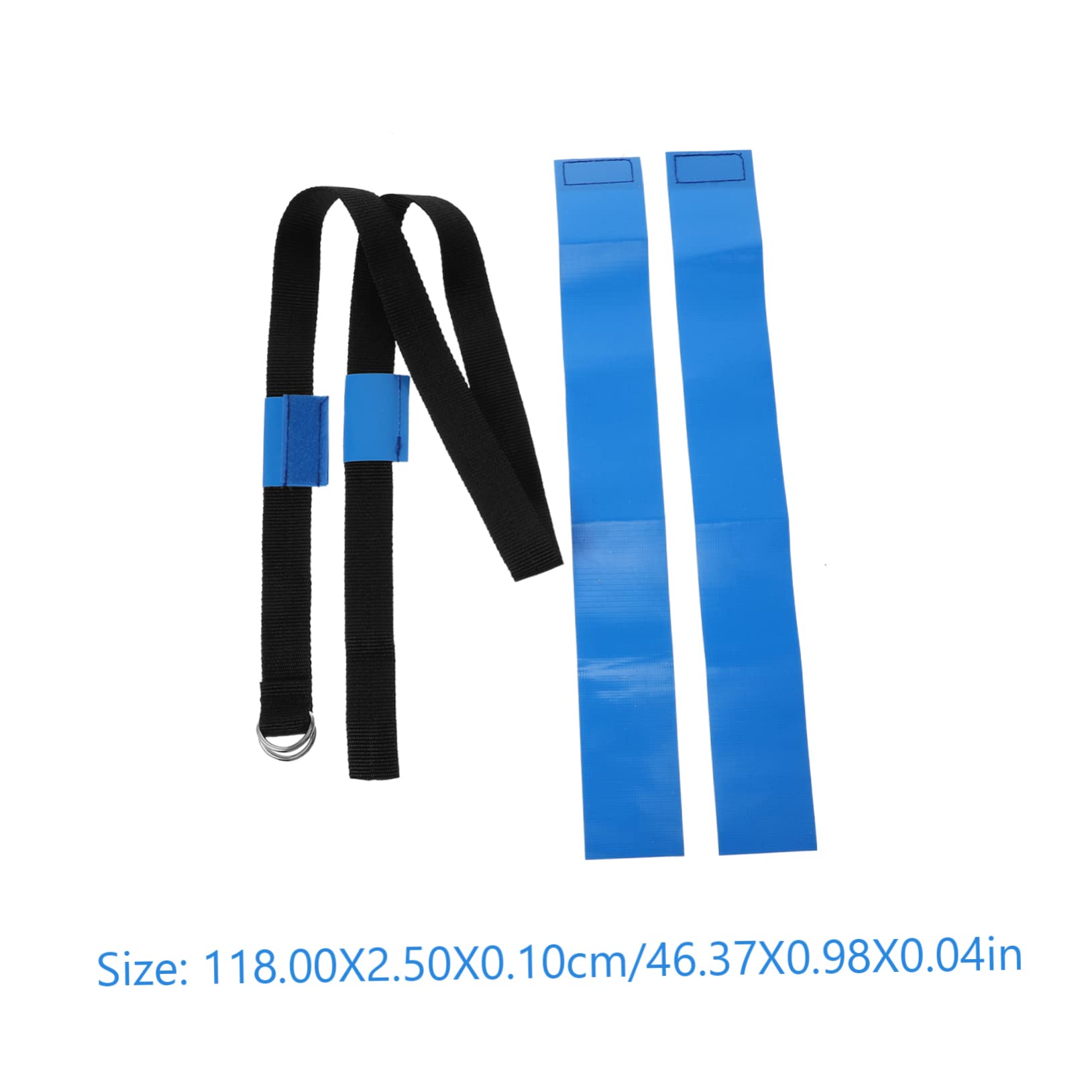 Kisangel Flag Football Waist Belt Flags American Football Training Webbing D-ring Boys and Girls Adults Identification Random Color