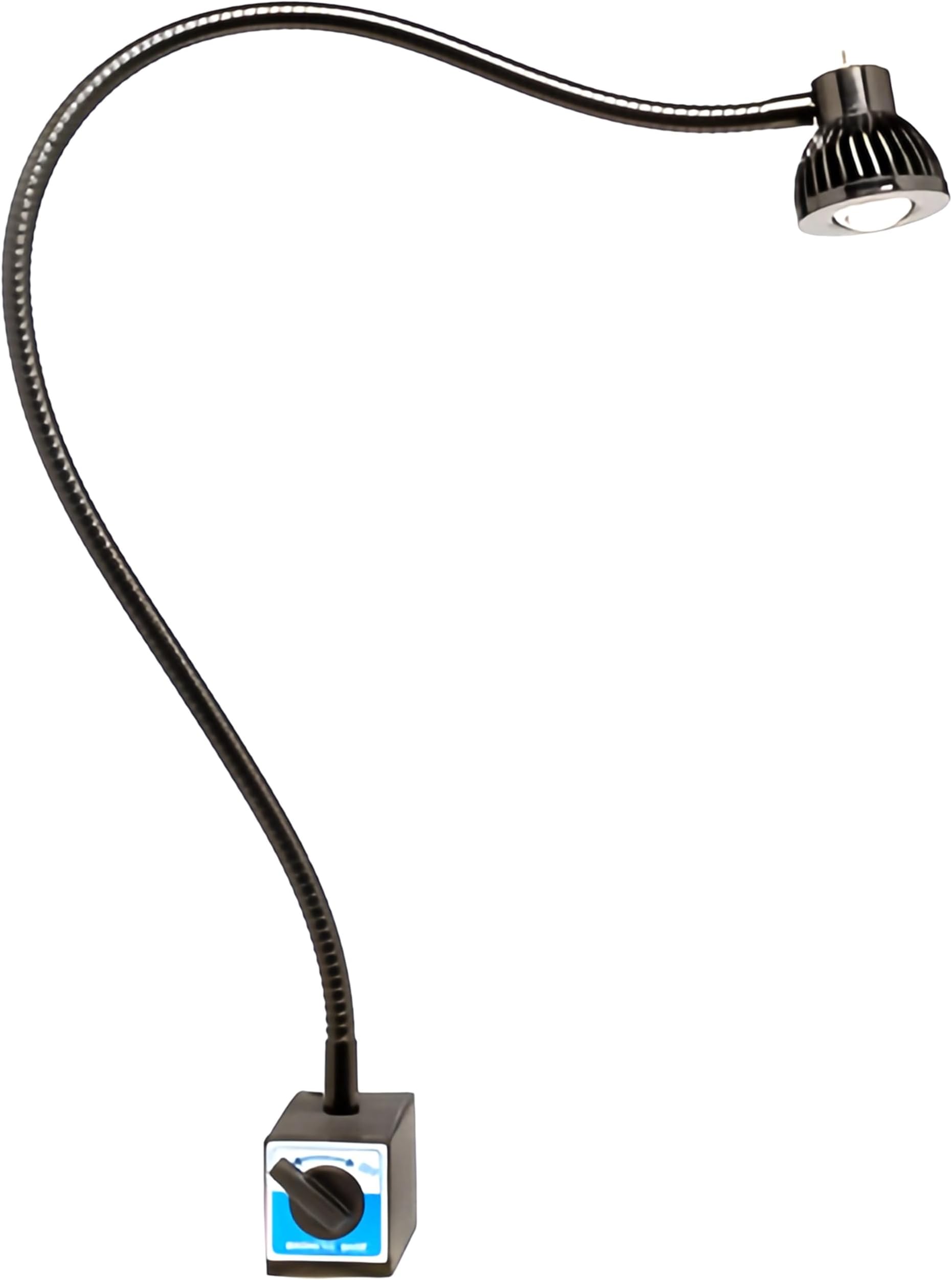 High Intensity Cob Led Spot Light 500 Lumens w/Flexible Adjustable Magnetic/Clamp Base (Magnetic Base)