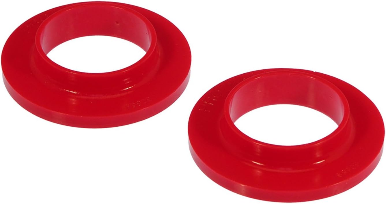 Prothane 7-1706 Red Rear Upper Coil Spring Isolator Kit