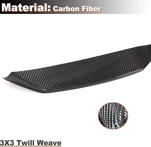 Miniatura 4 de MCARCAR KIT Alerón de maletero de fibra de carbono real G11 para BMW Serie 7 G11 G12 740i 750i Sedan 4 puertas 2016-2022 Tapa trasera para maletero