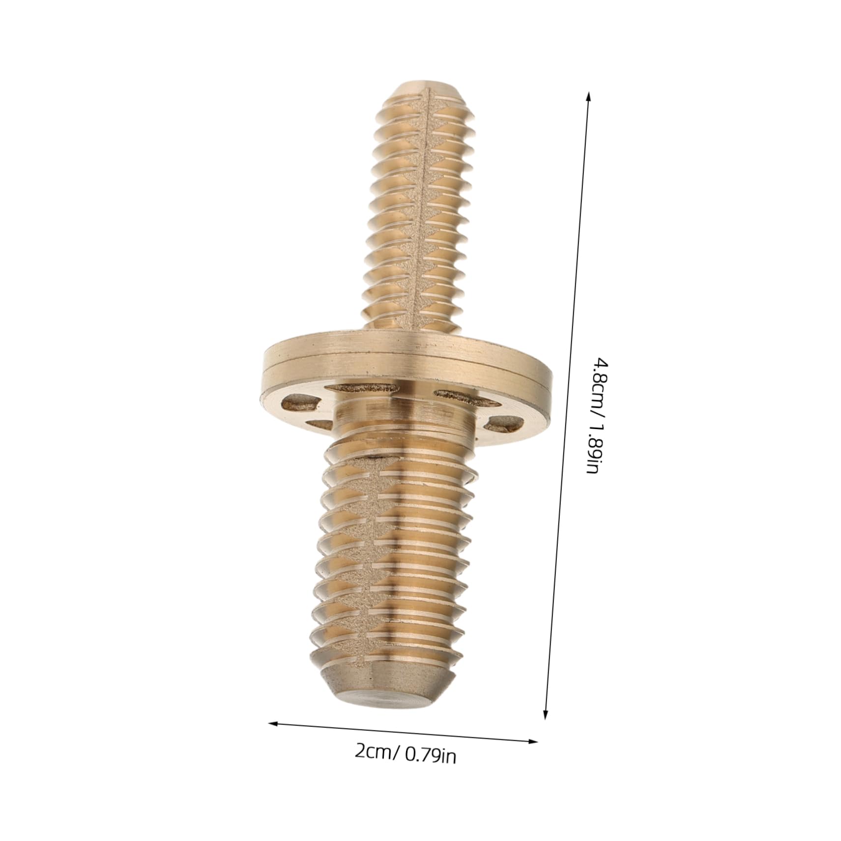OSALADI Brass Connector Screw for Pool Joint Extension Rod Extender for Enhanced Performance Suitable for All Billiard Players Heavy Duty Accessory