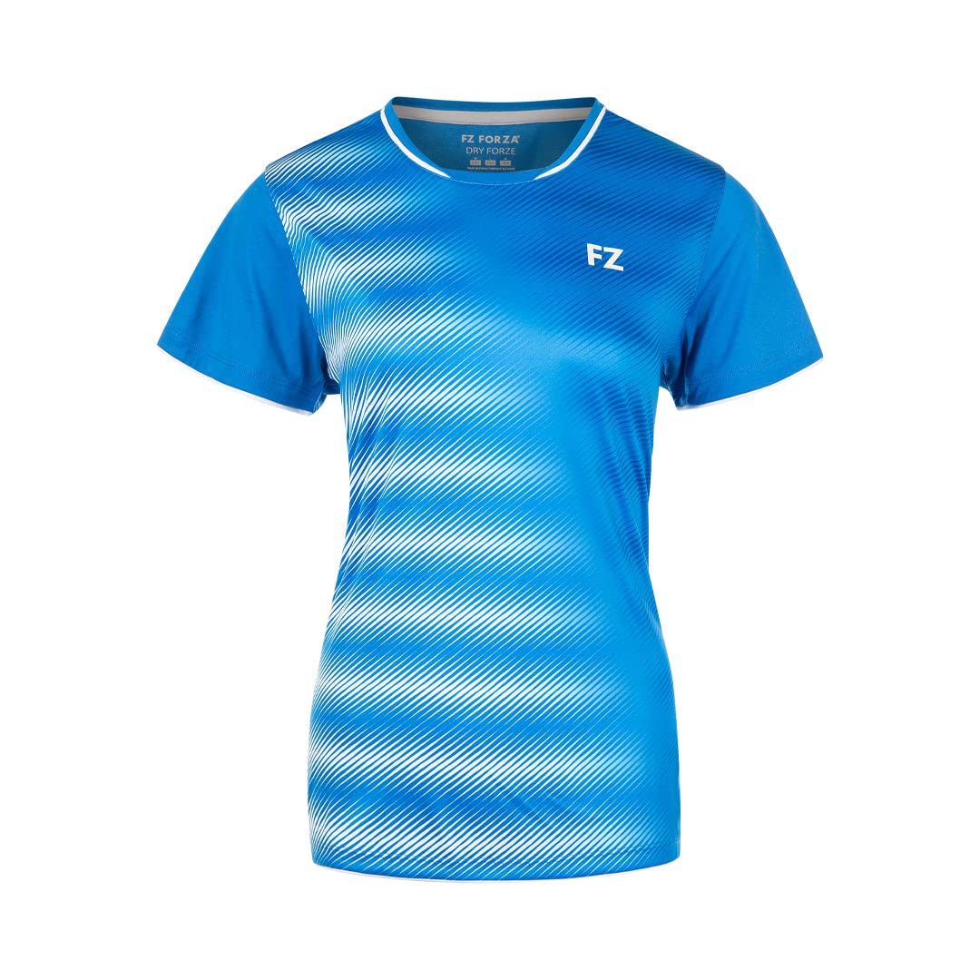 FZ Forza Hulda Womens Badminton T Shirt, Electric Blue (XL) - Review, Price and Buying Guide