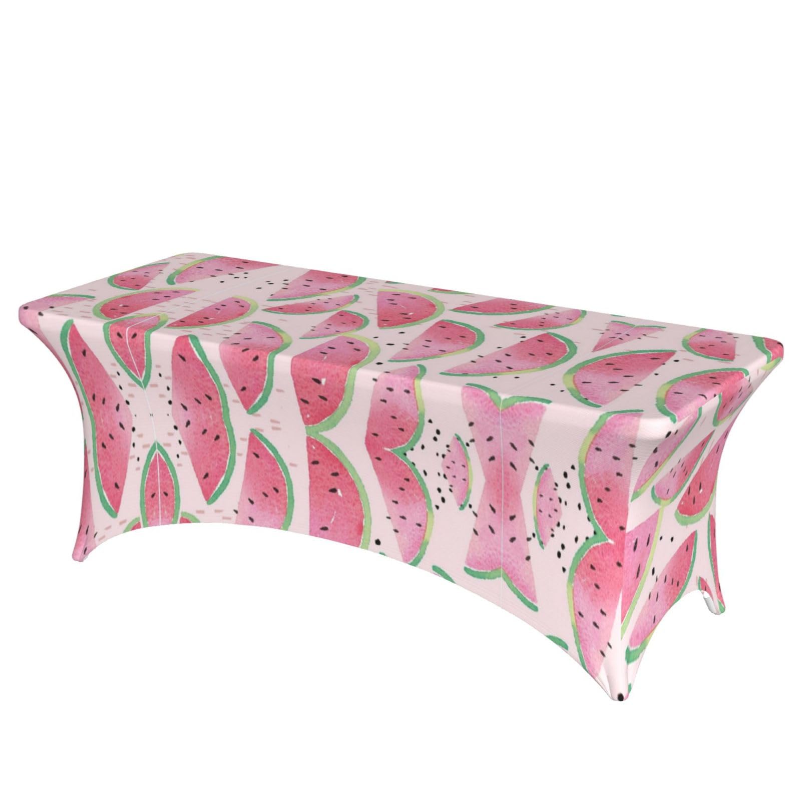 ERCgad Watermelon Fresh Fruit Print Rectangular Tablecloth Dining Banquet Party Events Home Celebration Table Cover