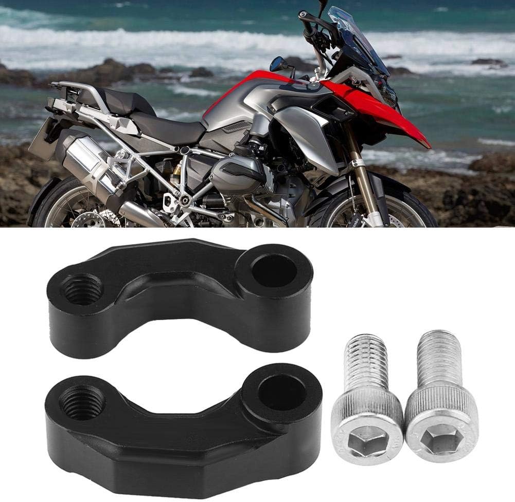 Motorcycle Mirrors Riser Extension Adapter,Keenso Mirrors Riser Extension Brackets for R1200GS LC/ADV 13-18 R nineT/R1200R