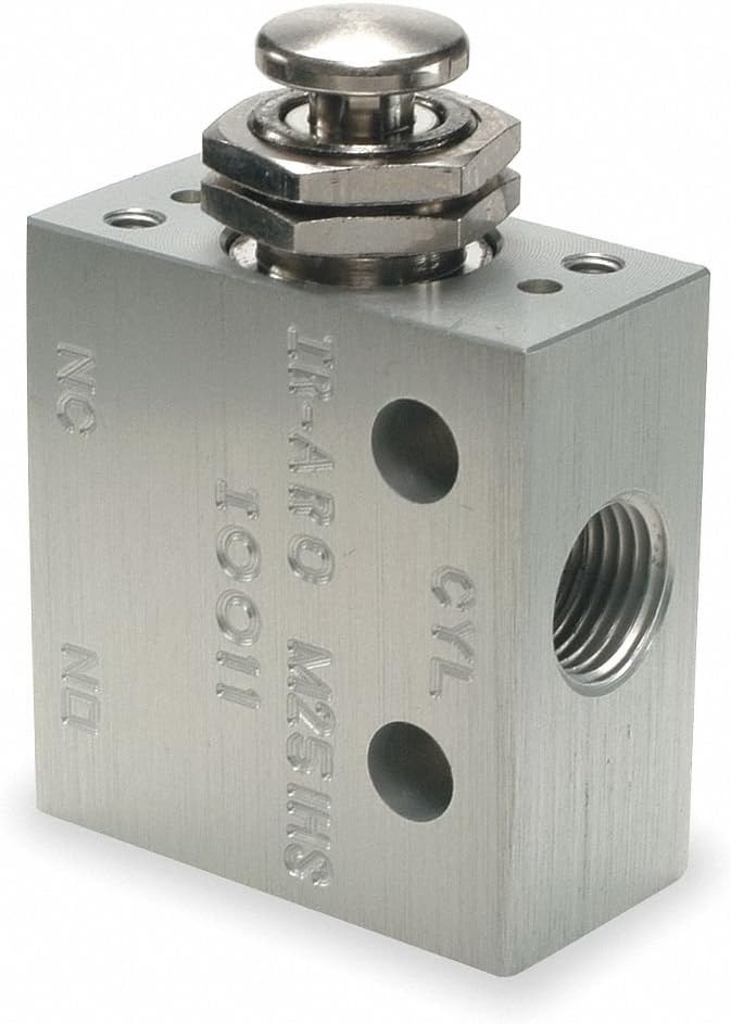 ARO Manual Air Control Valve 1/8 in Valve Port Size, NPT