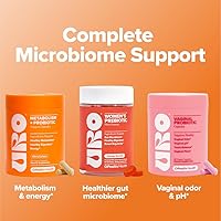 Vista 5 de URO Metabolism + Probiotic Support Capsules – Metabolism, Gut Health & Sustained Energy – with Chromium Picolinate, Green Coffee Bean Extract &