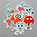 XCVBN Anime Divertido el Asombroso Mundo de Gumball Pegatina para Coche portátil Mochila Motocicleta teléfono calcomanía niños Juguete Pegatina 14 unids/Set