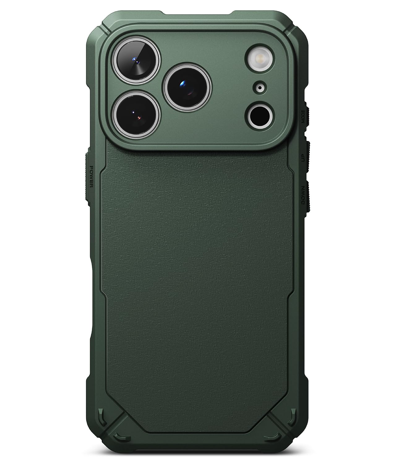 Ringke Rugged Gear Compatibile con Cover iPhone 16 Pro Max, Design Mimetico Paraurti Antiurto Robusto Presa Salda Antiscivolo Antigraffio Custodia Protettiva Avanzata per Telefono - Camo Black