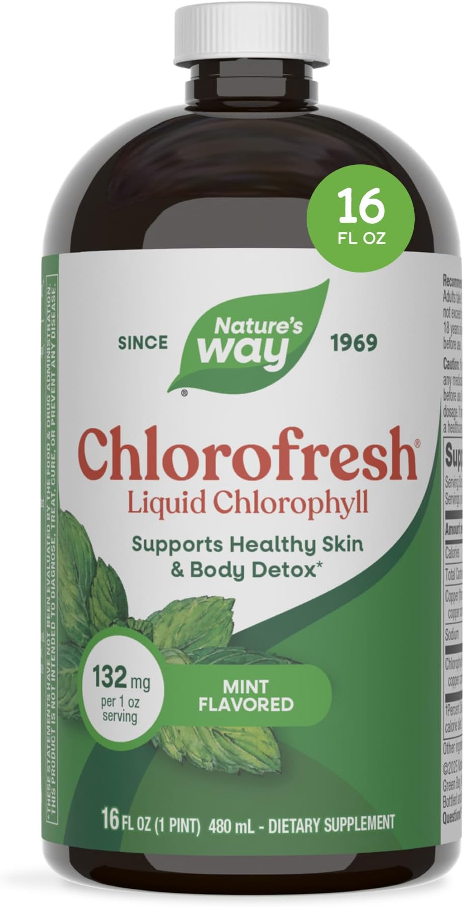 Chlorofresh Liquid Mint 16.2 fl oz (480 ml)
