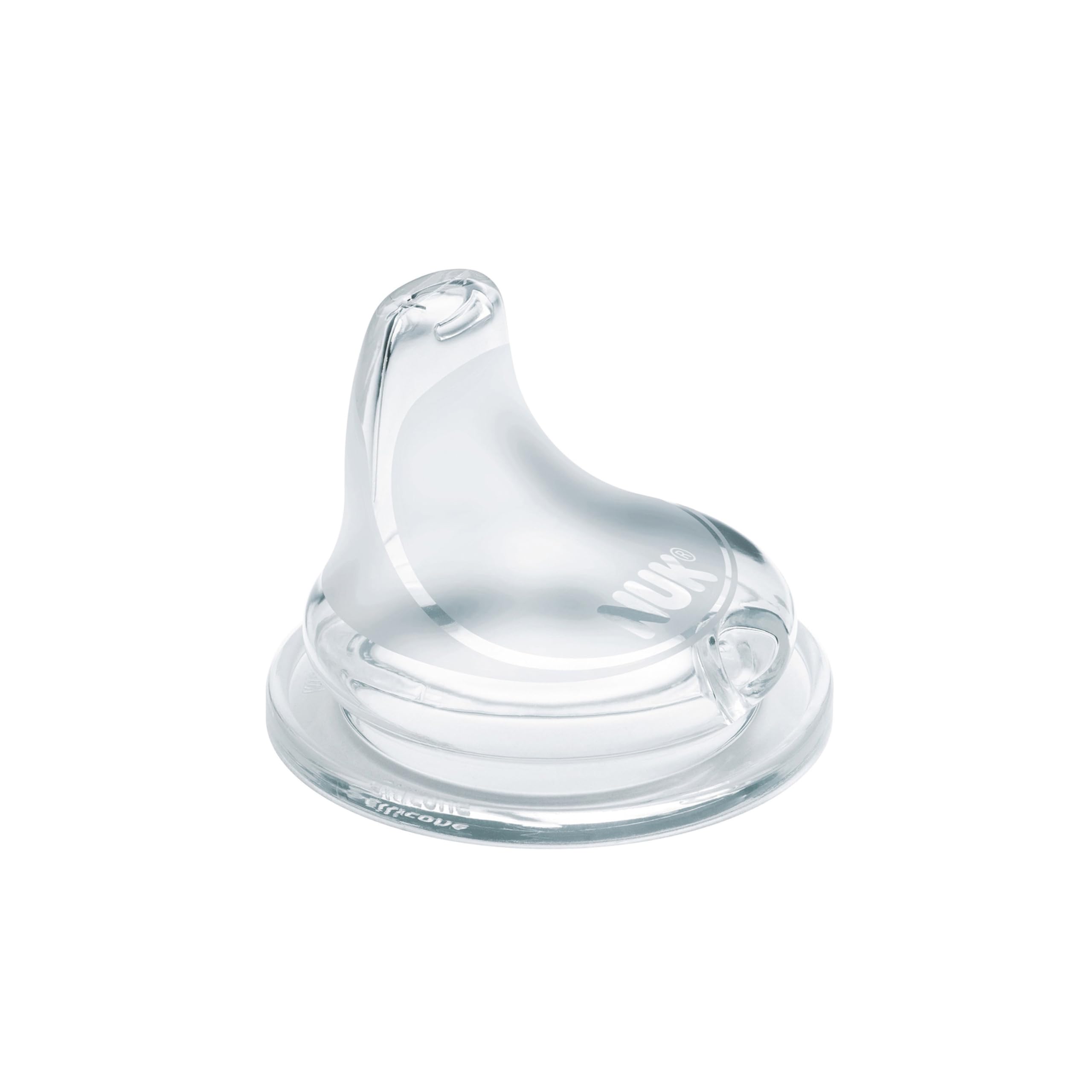 NUK Replacement Silicone Spout, Clear Size: 1 Pack, Model: 62815