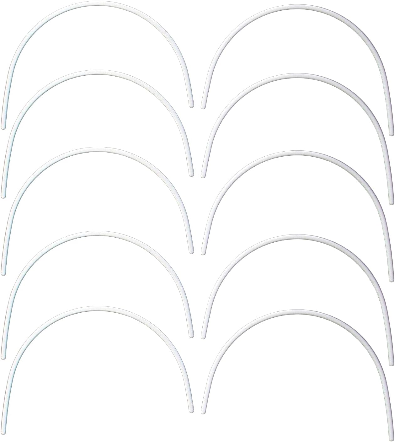 HAND 5 Pairs of Plastic Bra Under Wires (Size
