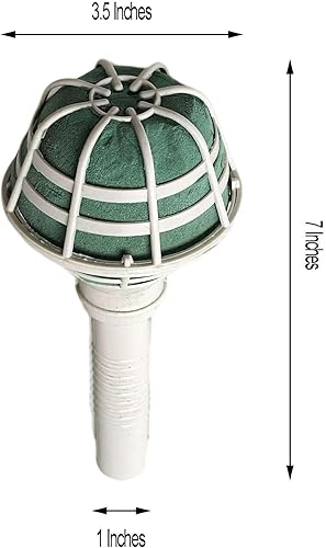 Miniatura 2 de Efavormart - Juego de 3 bloques de espuma de poliestireno para arreglos florales verdes húmedos