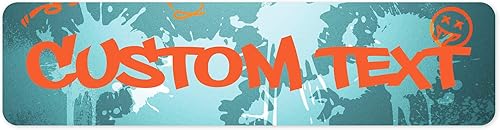 Miniatura 90 de Letrero Personalizado, Letrero de Calle Personalizado, 11 Colores de Fuente, 13 Estilos de Fuente, 4 Opciones de Agujeros, 22 Tamaños, 6x24 Madera