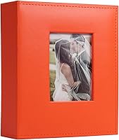 Vista 65 de RECUTMS - Álbum de bolsillo de 100 bolsillos 4x6, pequeños álbumes de fotos, páginas blancas, álbum de fotos vertical, álbum de boda, álbum de fotos